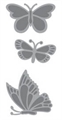Stanzschablone 5x10cm Schmetterlinge