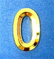 Goldzahlen 20mm 0