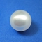 Polaris-Perle glanz 14mm weiss