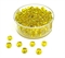 Rocaille 17g Silbereinzug 4,5mm gelb (LF 12/23)