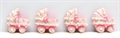 Kinderwagen 20mm Btl.à 4 Stück rosa