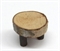 Stuhl Holz rund 2,5cmDx1,8cmH