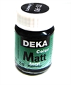 Acrylfarbe Deka Matt 25ml schwarz