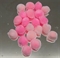 Pompon 15mm 60Stk assortiert rosa