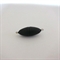 Magnetverschluss 11x25mm Plastik schwarz matt