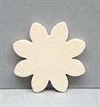 Sperrholz-Blume 6cm