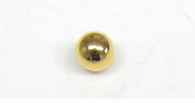 Metall-Perlen gold 5mm 