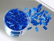 Glasstifte 6mm 15g blau