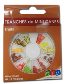 Mini-Streuteile Früchte