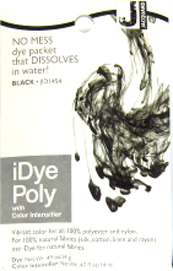 iDye Färbefarbe für Polyester black