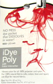 iDye Färbefarbe für Polyester red